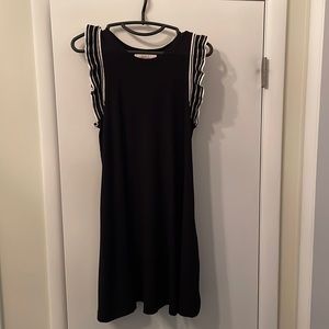 Loft size small black swing dress